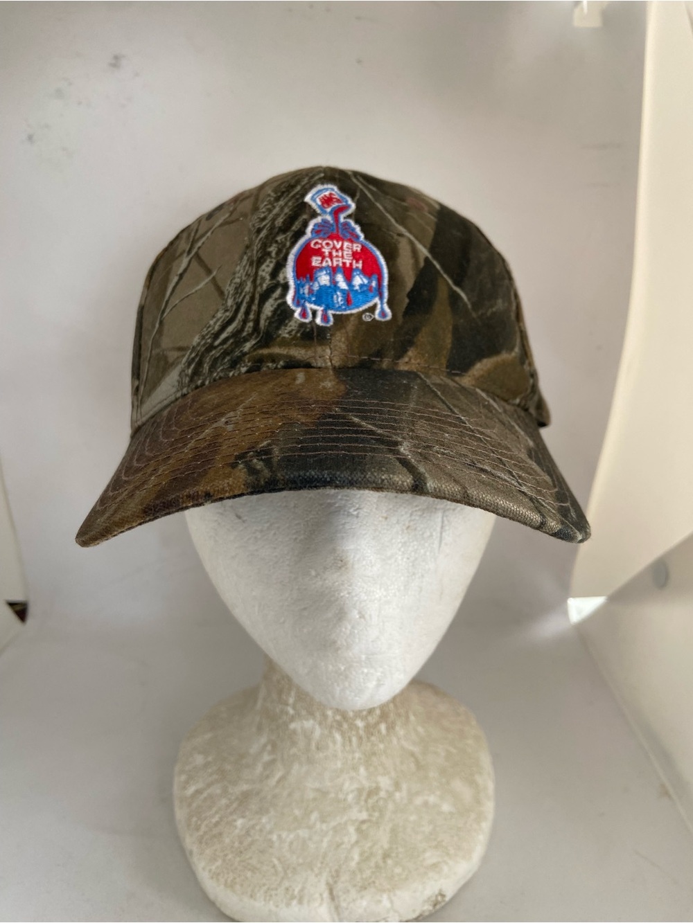 Sherwin-Williams paints Camouflage Strapback hat Cap with Black & Brown Details